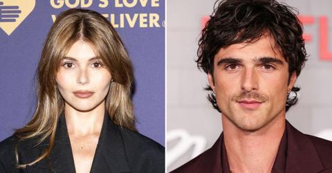 Split photo of Jacob Elordi and Olivia Jade