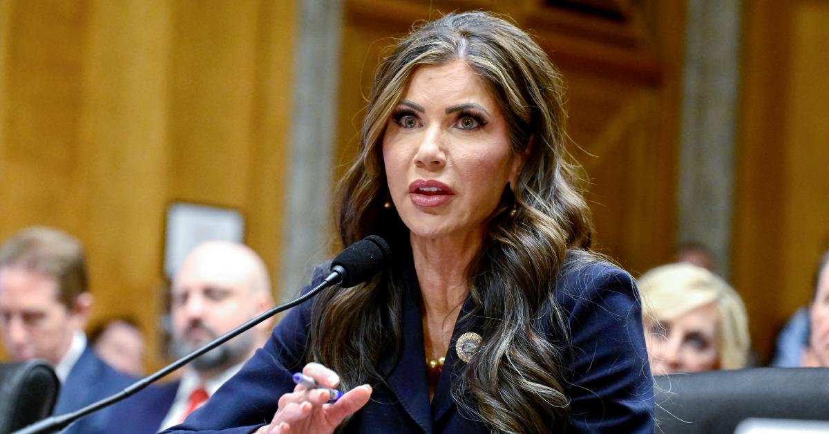 kristi noem hospitalized ambulance