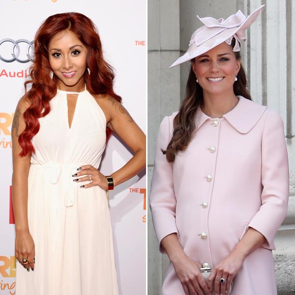 Snooki Kate Middleton