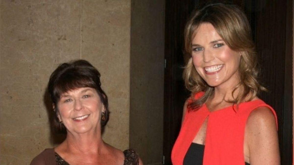 photo of savannah guthrie and mom nancy guthrie