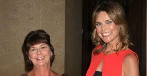 photo of savannah guthrie and mom nancy guthrie