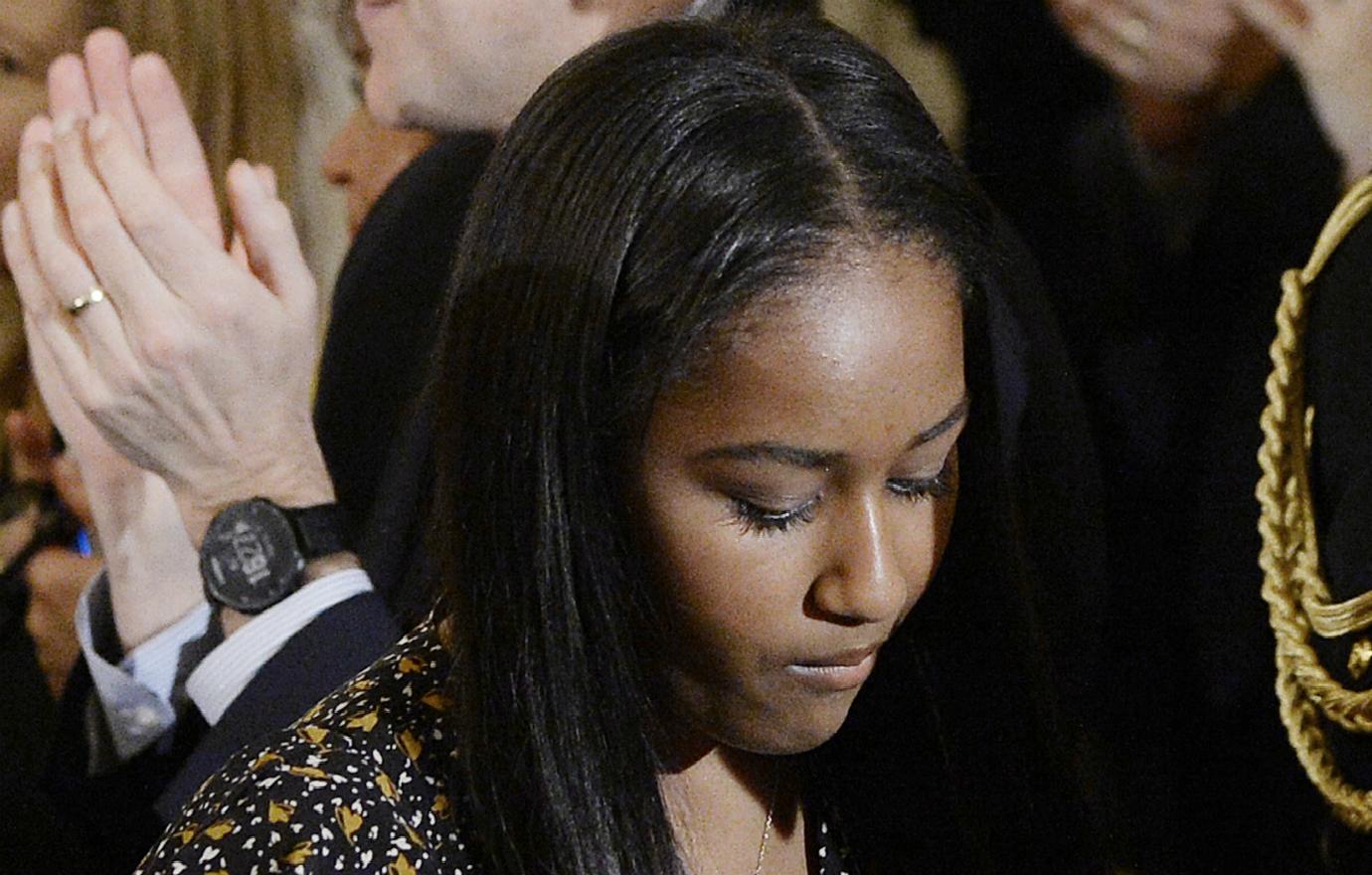 Sasha Obama Just Dyed Her Hair Blue - Sasha Obama New Blue Hair Color