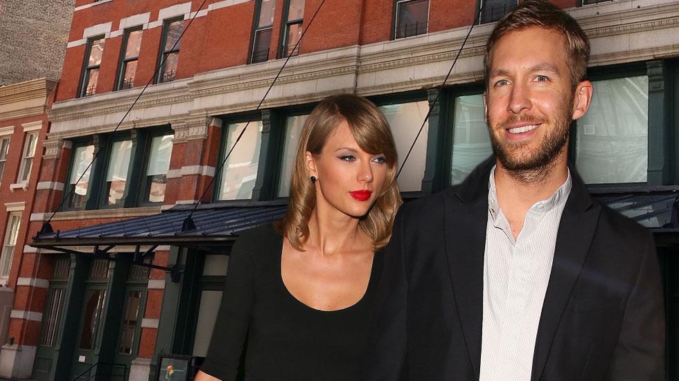 Taylor swift calvin harris moving in together