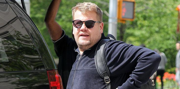 James Corden Son Max New York Photos Long