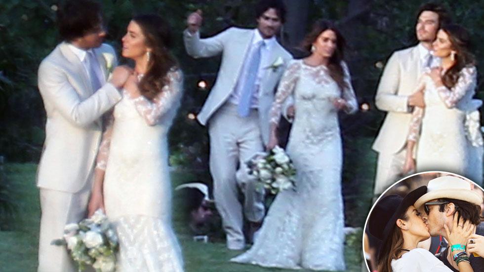 Nikki reed ian somerhalder married wedding photos