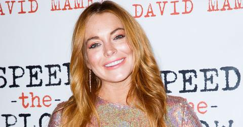 lindsay lohan mystery man long