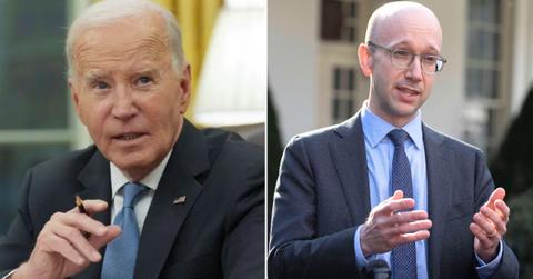 photo of Joe Biden and Ian Sams