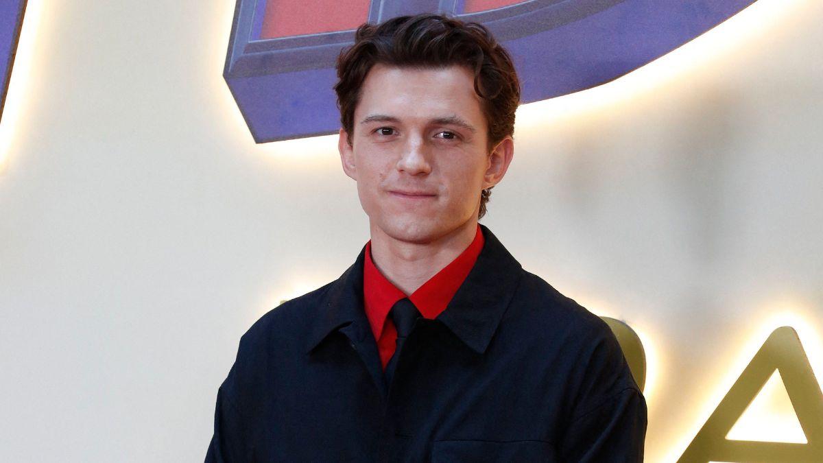 Image of Tom Holland recalled receiving the news that he would play Fred Astaire during a FaceTime call from producer Amy Pascal.