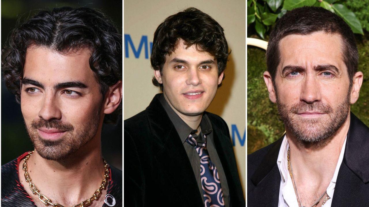 Split image of Joe Jonas, John Mayer, and Jake Gyllenhaal.
