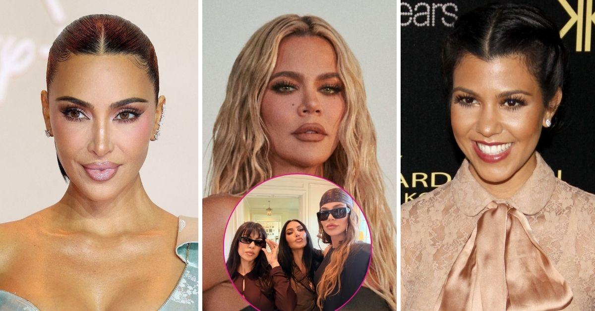 kardashian sisters rare group selfie