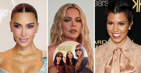 kardashian sisters rare group selfie