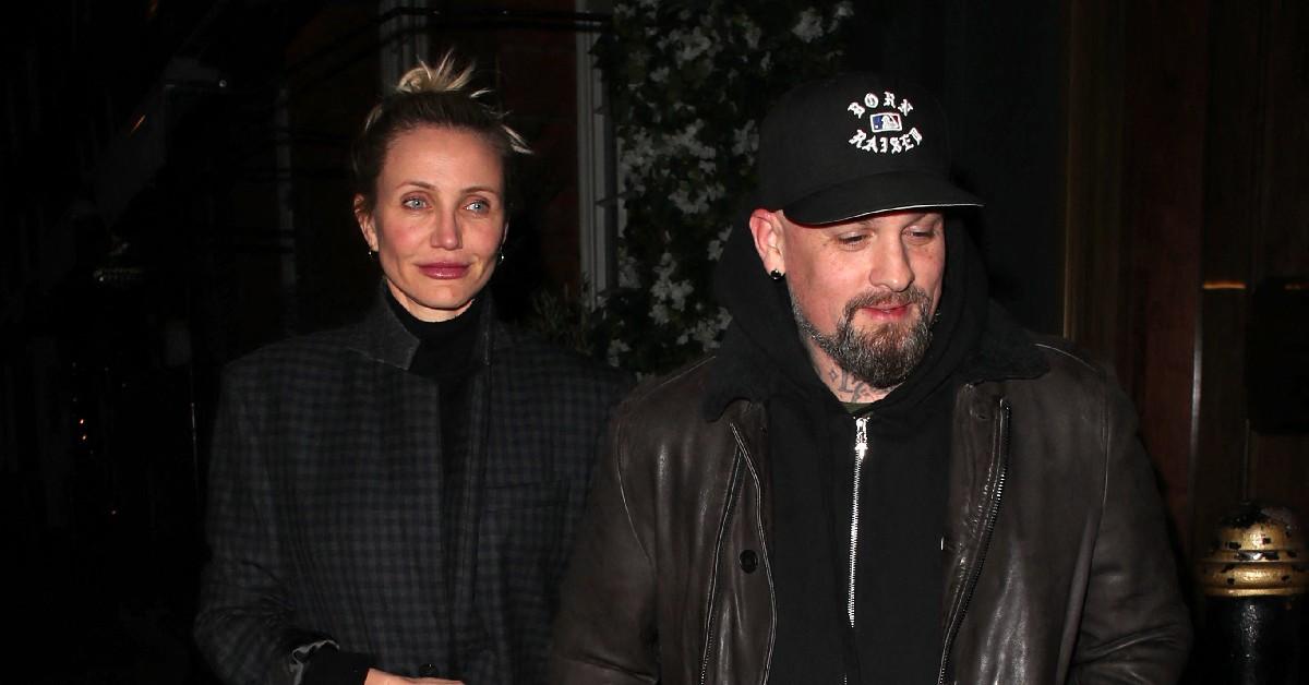 Photo of Cameron Diaz and Benji Madden.