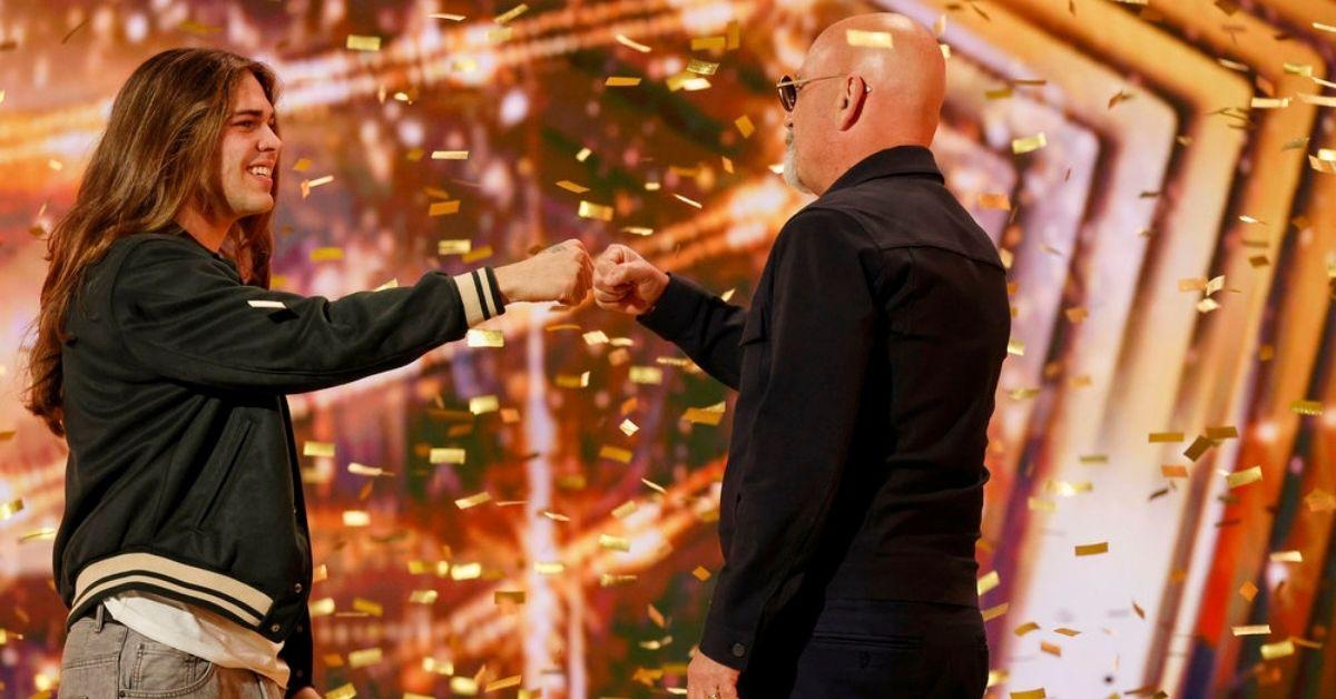 Photo of Jourdan Blue and Howie Mandel