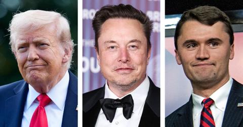 trump elon musk chat revealed charlie kirk funeral