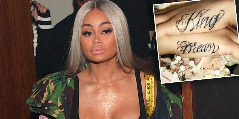 Blac Chyna New Tattoo. 