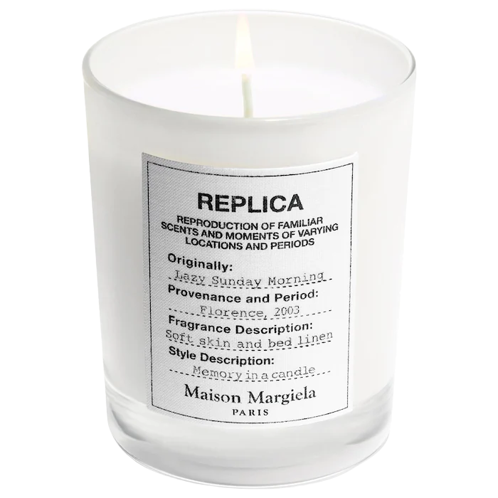 maison margiela lazy sunday morning candle