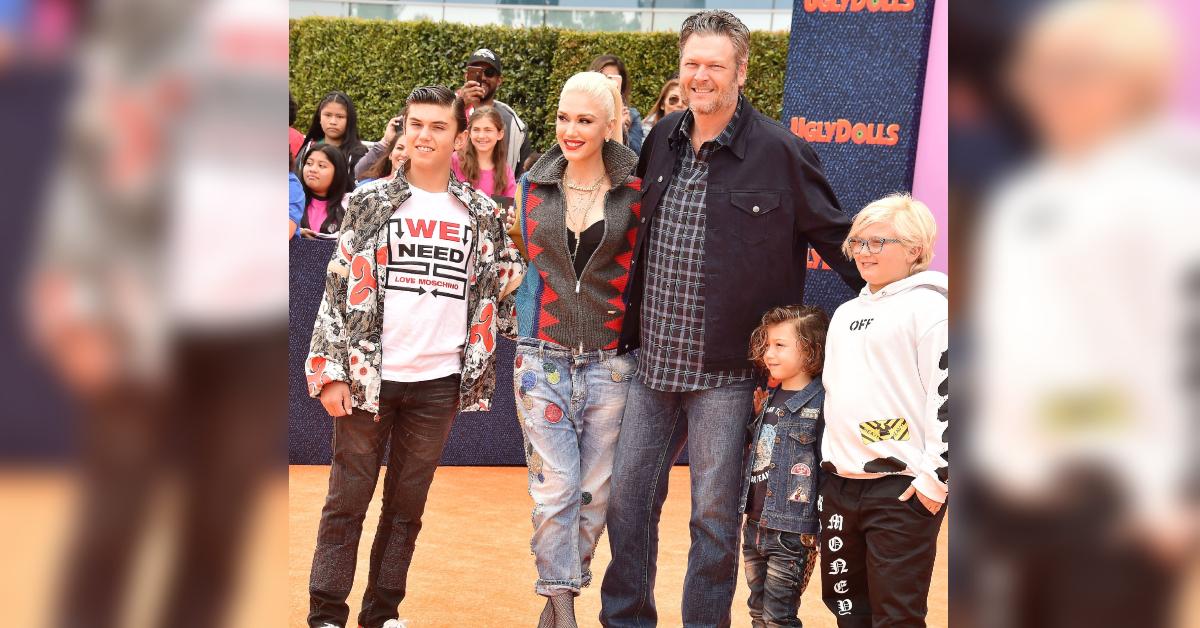 gwen stefani loves bond blake shelton shares with her sons stepdad