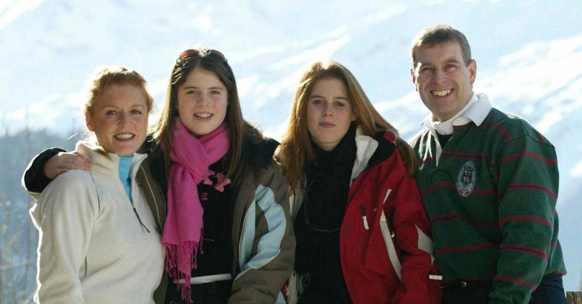Image of Prince Andrew allegedly told Virginia Giuffre his daughters were 'just a little younger.'