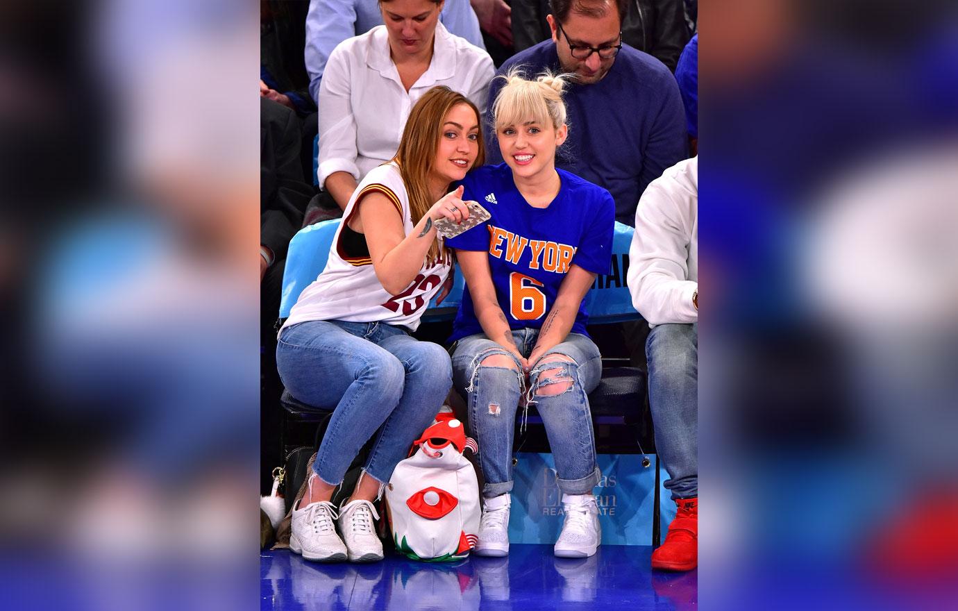 Celebrities Attend The Cleveland Cavaliers Vs New York Knicks Game &#8211; March 26, 2016