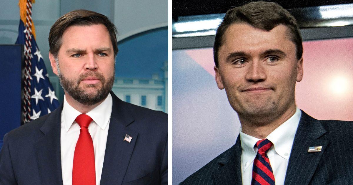 image of J.D. Vance ranted about left-wing violence in the U.S.