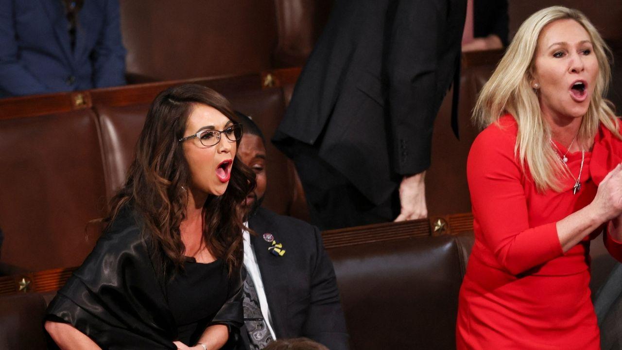 Photo of Greene used to be an intense Trump cheerleader.