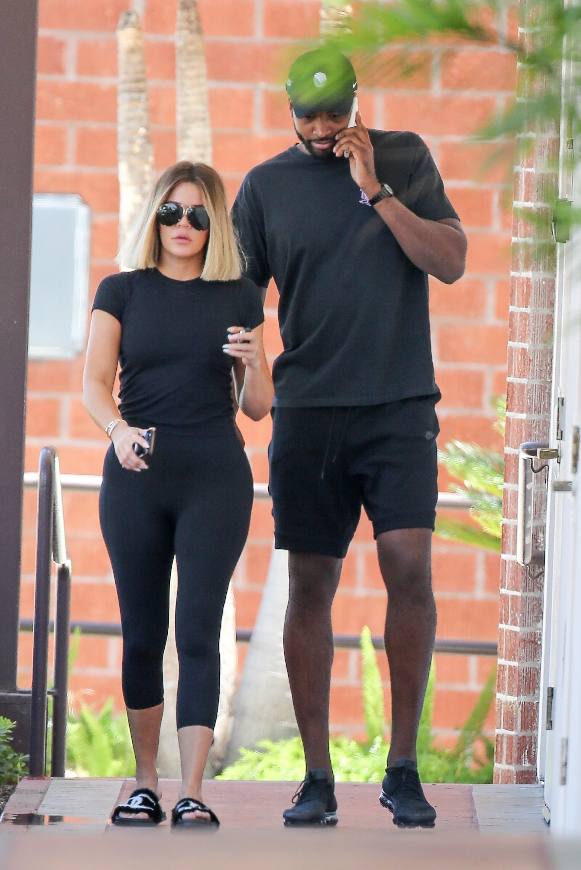 *EXCLUSIVE* Khloe Kardashian and Tristan Thompson: Having a &#8216;Good Time&#8217; together!