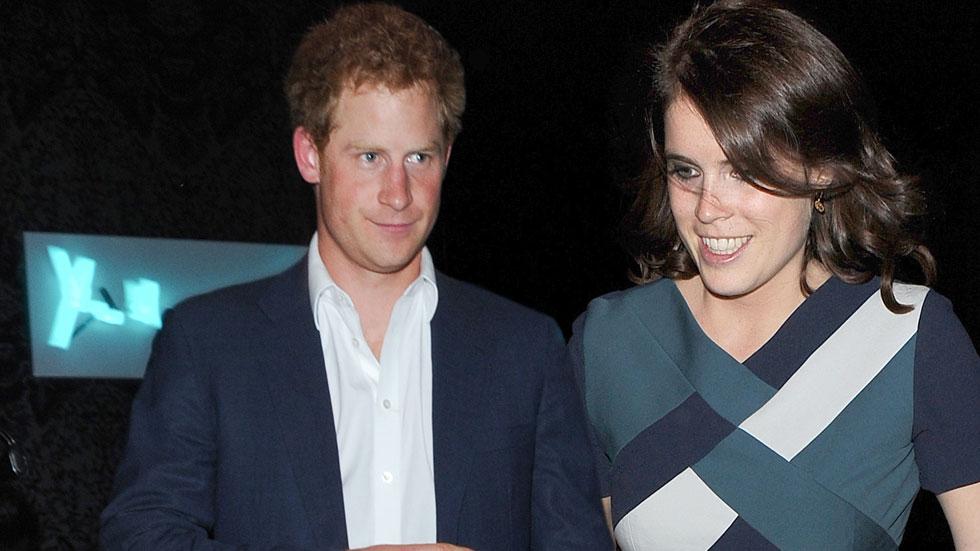 Prince harry princess eugenie clubbing