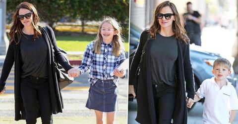 Mommy duty jennifer garner kids la ice cream