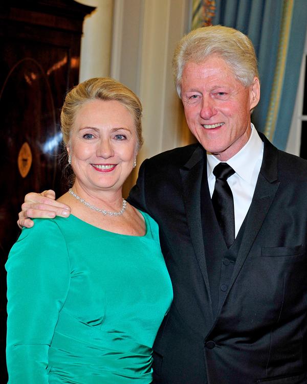 Bill Hilary Clinton 1