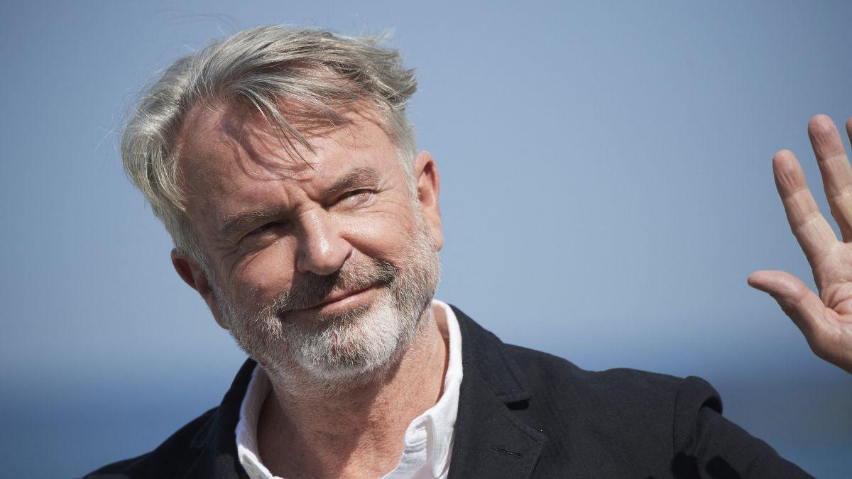 image of Sam Neill's family announced he died unexpectedly on Monday, July 13, while surrounded by loved ones.
