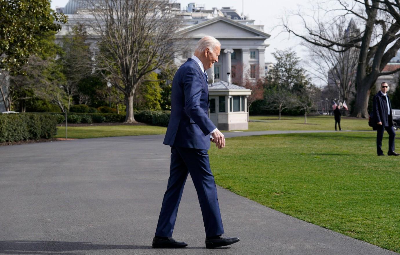 joe biden trips stairs mega