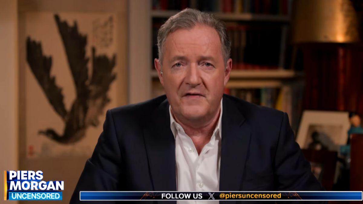 image of Piers Morgan hit back at Ben Shapiro during his show on March 9.