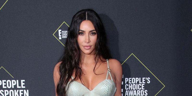 Kim Kardashian shows off her massive walk-in closet stuffed with