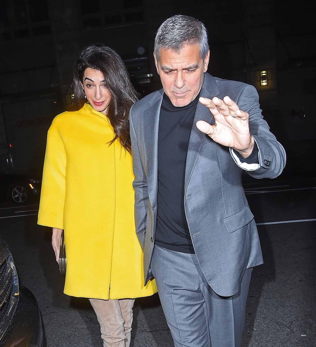 George clooney date night amal