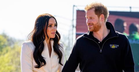Photo of Meghan Markle and Prince Harry.