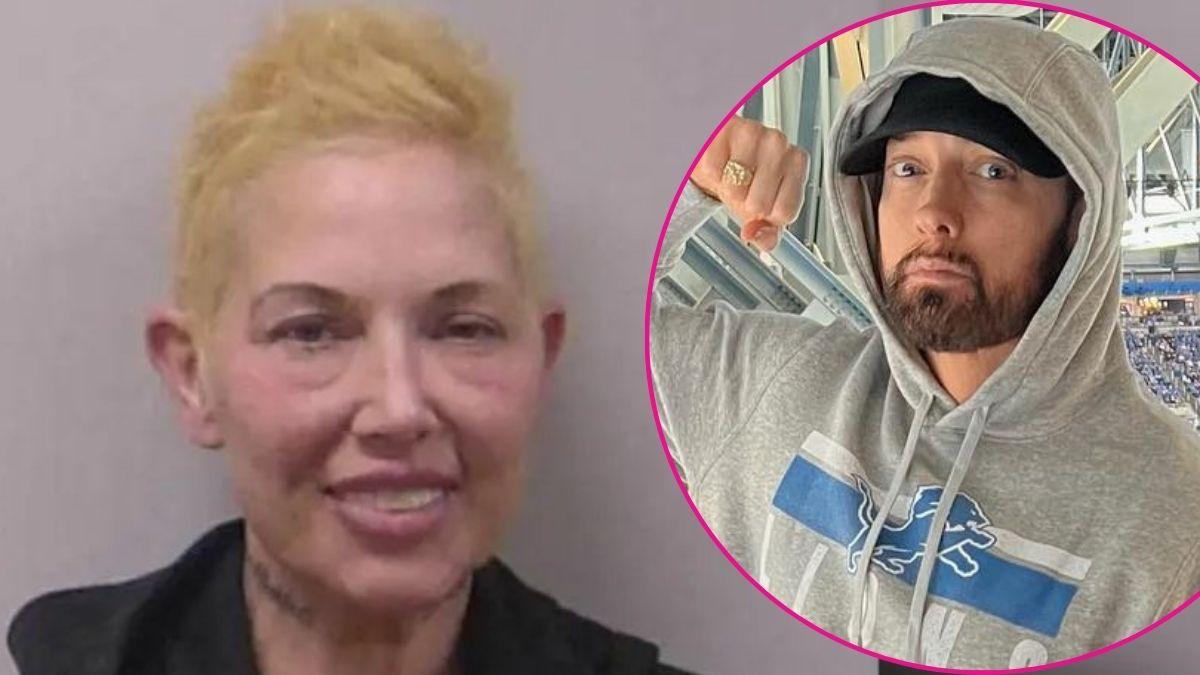 Photo of Kim Scott and Eminem