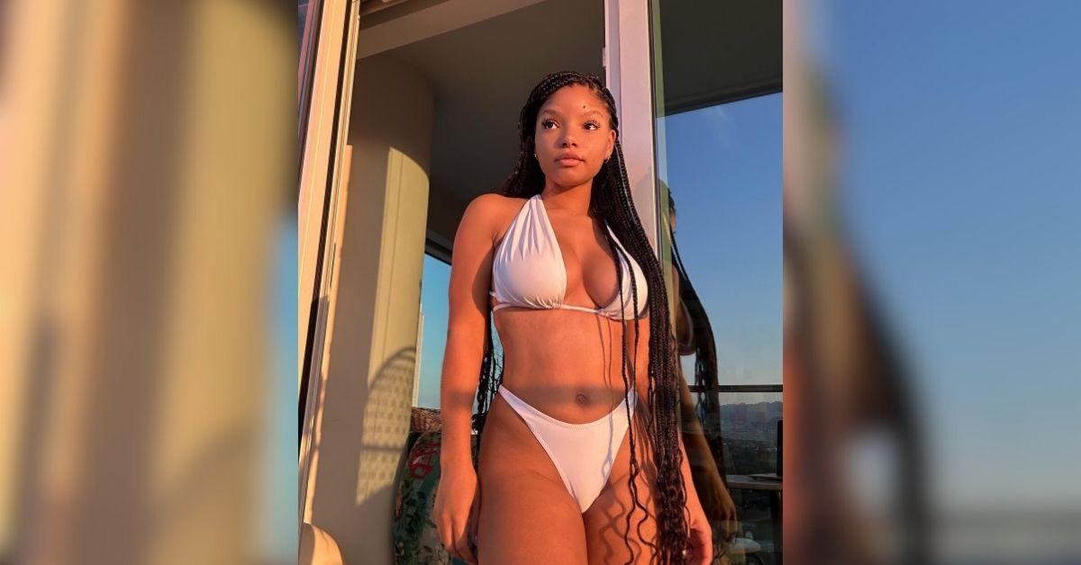 halle bailey most sizzling thirst trap photos