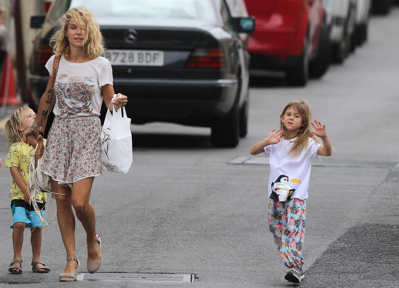 Elsa pataky and her kids