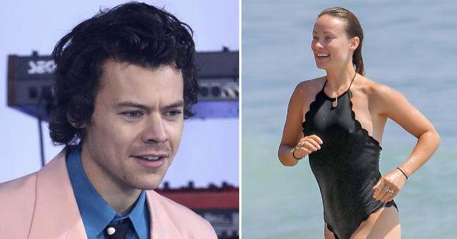 harry styles olivia wilde pda italy pp