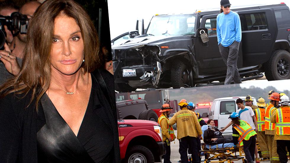 Caitlyn jenner vehicular manslaughter febuary car crash