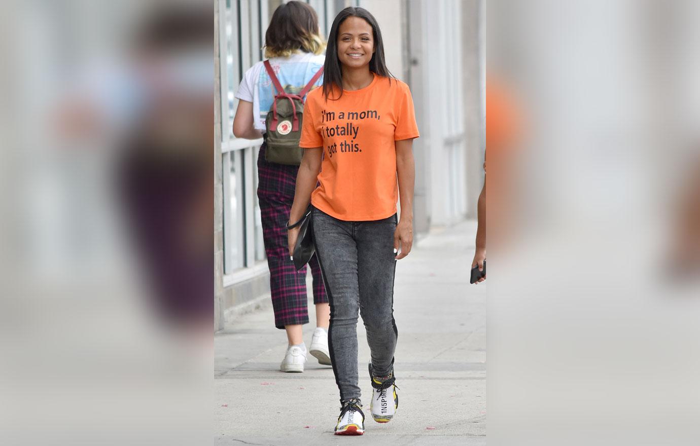 Christina Milian Spotted Out And About