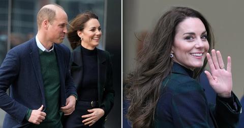 prince william ignores question about prince harrys hurtful memoir during first outing with kate middleton pics pp