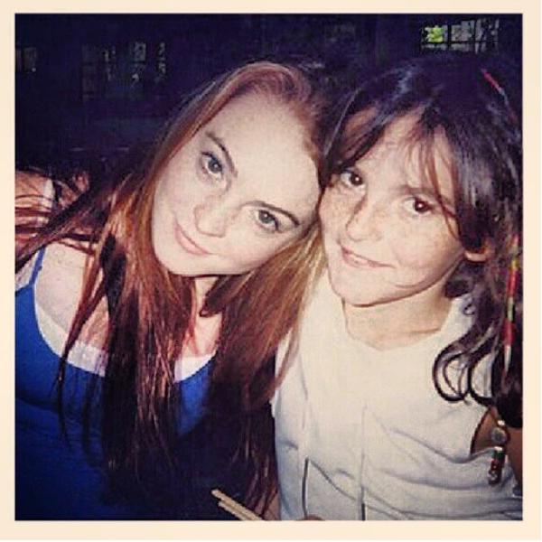 Lindsay Lohan Ali Lohan