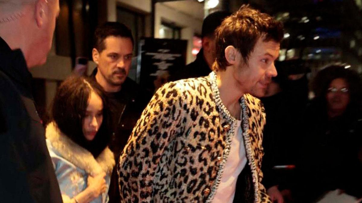 Image of Harry Styles and Zoë Kravitz got engaged after eight months together. 