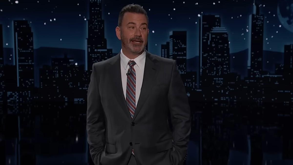 image of Jimmy Kimmel frequently mocks the president. 