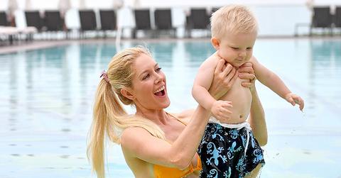 Heidi pratt baby gunner chillax poolside laguna beach main