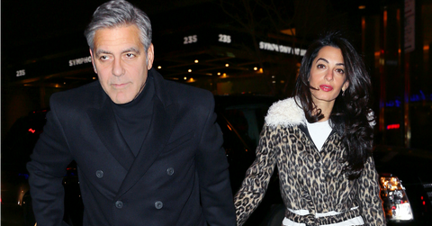 George clooney amal dinner nyc