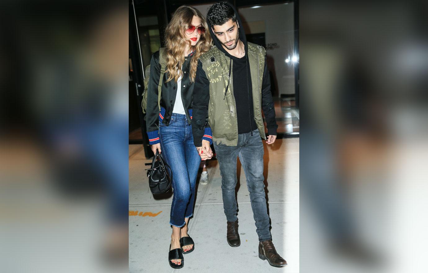 Gigi Hadid And Zayn Malik Are Seen About To Travel Out Of New York City