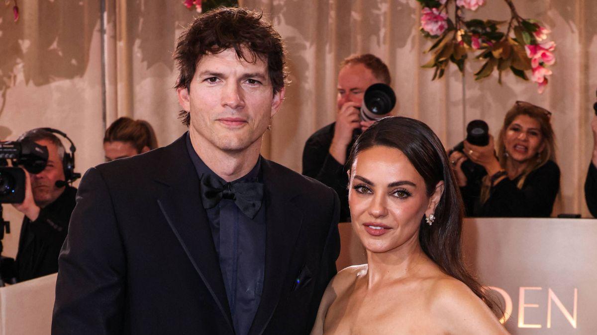 Photo of Ashton Kutcher and Mila Kunis
