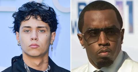 Composite photo of Landon Barker and Sean 'Diddy' Combs